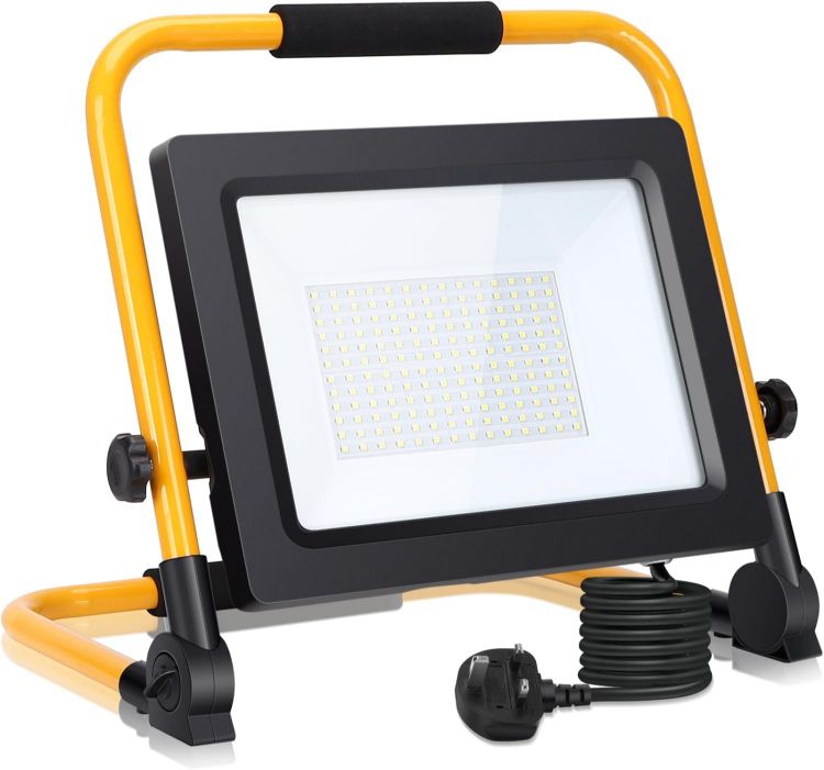 Picture of Portable 100W LED Floodlight 8800LM Job Site Work Light