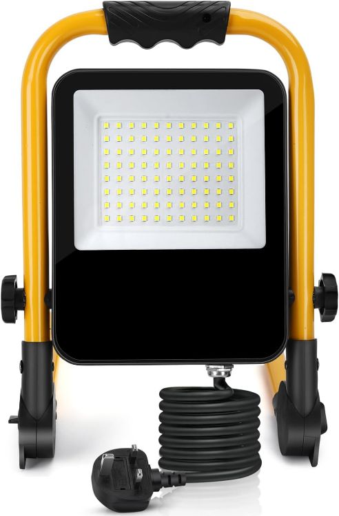 Picture of 50W LED Work Light 4500LM IP65 Folding Floodlight 240V