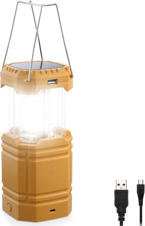 Picture of Solar Hand Crank LED Camping Lantern Emergency USB Charger