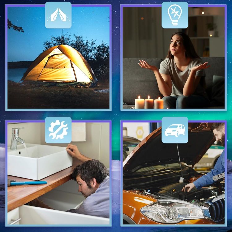 Picture of 5W Wind Up Camping Lantern Rechargeable Emergency LED Light