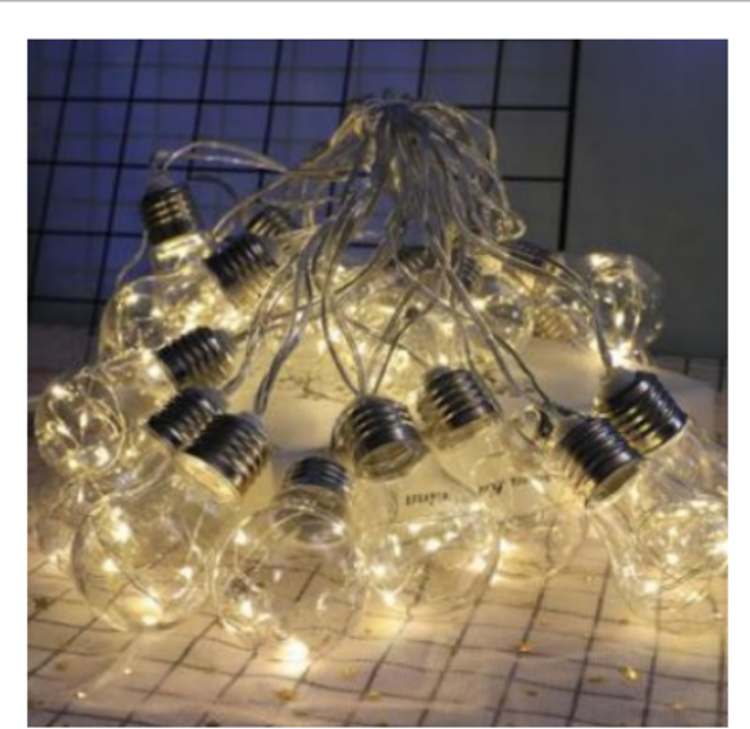 Picture of GW086 20 LED Star String Lights Warm White USB with Remote