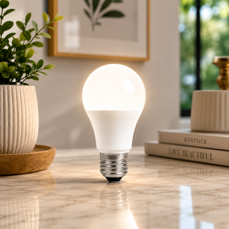 Picture of A19 E27 LED Light Bulb 7W 3000K Warm White 220V Edison Screw Lamp