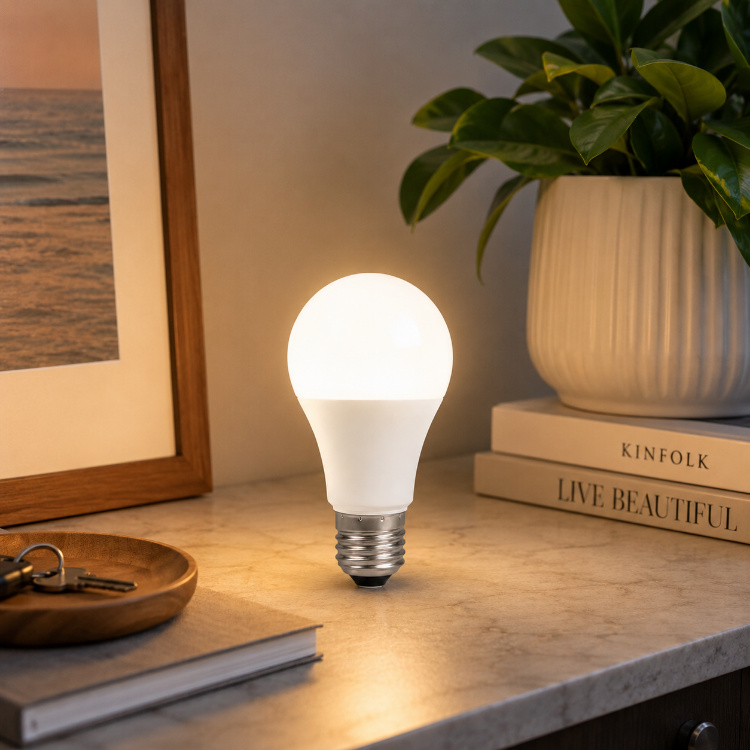 Picture of A19 E27 LED Light Bulb 7W 3000K Warm White 220V Edison Screw Lamp