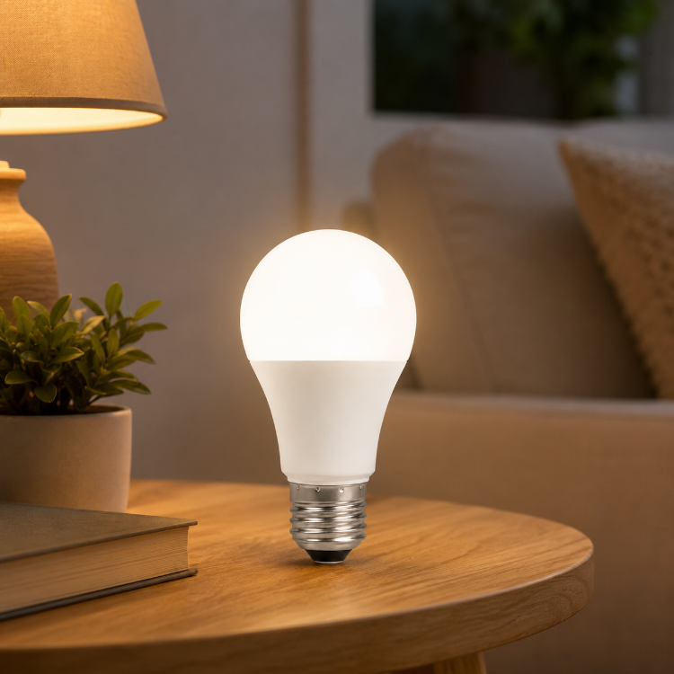 Picture of A19 E27 LED Light Bulb 7W 3000K Warm White 220V Edison Screw Lamp