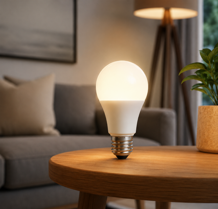 Picture of A19 E27 7W Cool White LED Light Bulb 6000K Energy Efficient 220V Lamp