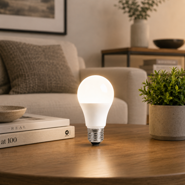 Picture of A19 E27 7W Cool White LED Light Bulb 6000K Energy Efficient 220V Lamp