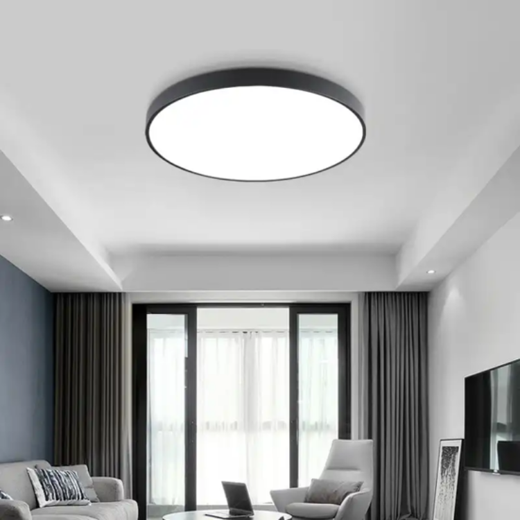 Picture of 48W LED Black  Ceiling Light 60CM Dimmable CCT Switch Control