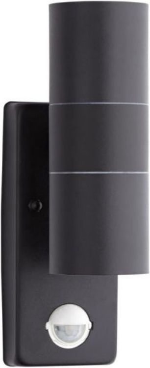 Picture of PIR Motion  Sensor Stainless Steel Up/Down Outdoor Security Wall Light – IP44 Rated