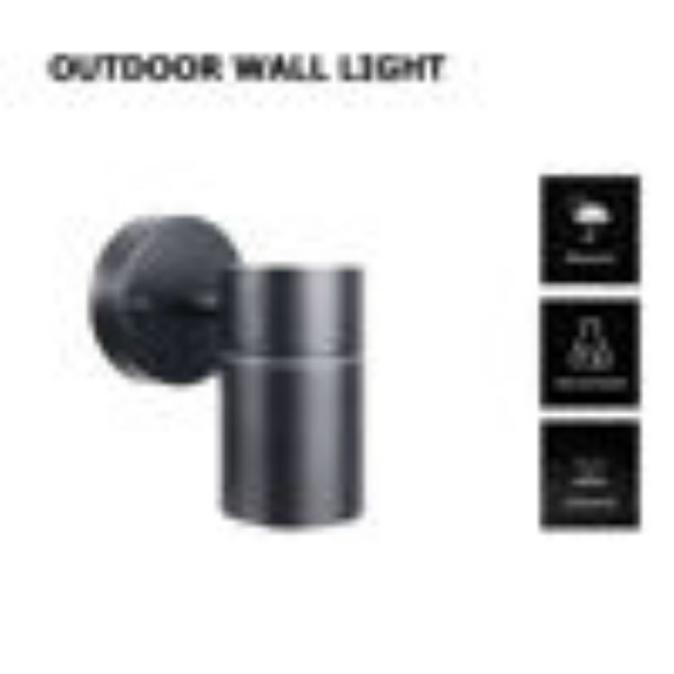 Picture of Modern Stainless Steel Outdoor Wall Light GU10 Downlight IP44 for Garden, Patio & Entrance