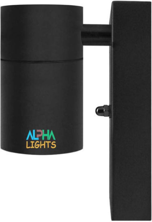 Picture of Outdoor Only Down LED Wall Light with Automatic Dusk to Dawn Light Sensor Stainless Steel and Tempered Glass IP44 Waterproof Exterior Wall Lamp for Garden Porch Patio Balcony Garage Front Door Entrance Corridor