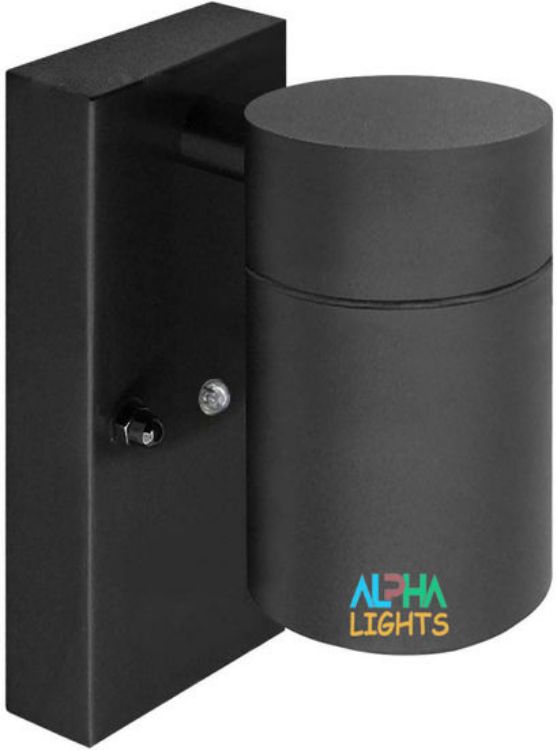 Picture of Outdoor Only Down LED Wall Light with Automatic Dusk to Dawn Light Sensor Stainless Steel and Tempered Glass IP44 Waterproof Exterior Wall Lamp for Garden Porch Patio Balcony Garage Front Door Entrance Corridor