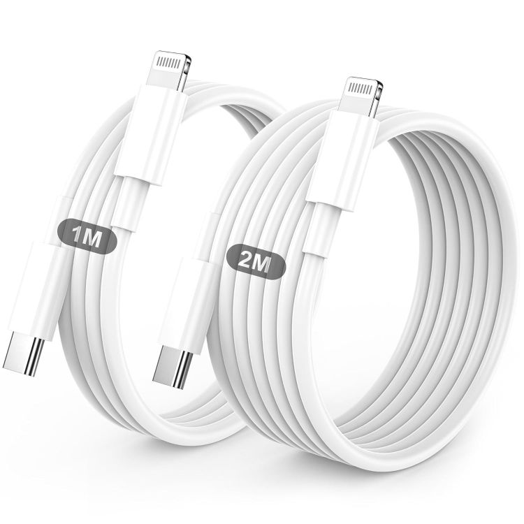 Picture of USB C to Lightning Cable 2Pack 1M MFi Certified, Fast Charging USB C iPhone Charger Cable Lead for Apple iPhone 14 13 12 11 Pro Max X XR XS 8 Plus, for iPad- Type C to Lightning Cable