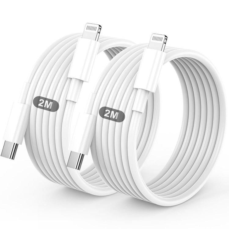 Picture of USB C to Lightning Cable 2Pack 1M MFi Certified, Fast Charging USB C iPhone Charger Cable Lead for Apple iPhone 14 13 12 11 Pro Max X XR XS 8 Plus, for iPad- Type C to Lightning Cable
