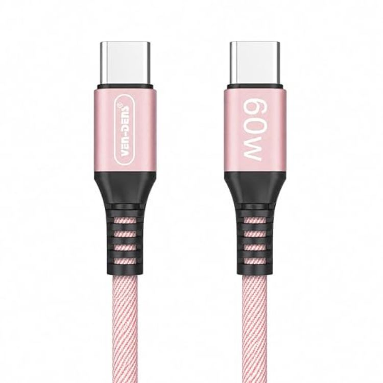 Picture of 2 Pack For Google Pixel 10A/10/10 Pro/10 Pro XL/9A 9 9 Pro XL/8A 8 8 Pro/Pixel 7A 6A/ Pixel 6 6 Pro/Pixel 7 7 Pro Charger Cable C to C Cable, 60W (1.5 M) USB C Charger PD Fast Type C Cable(WHITE)