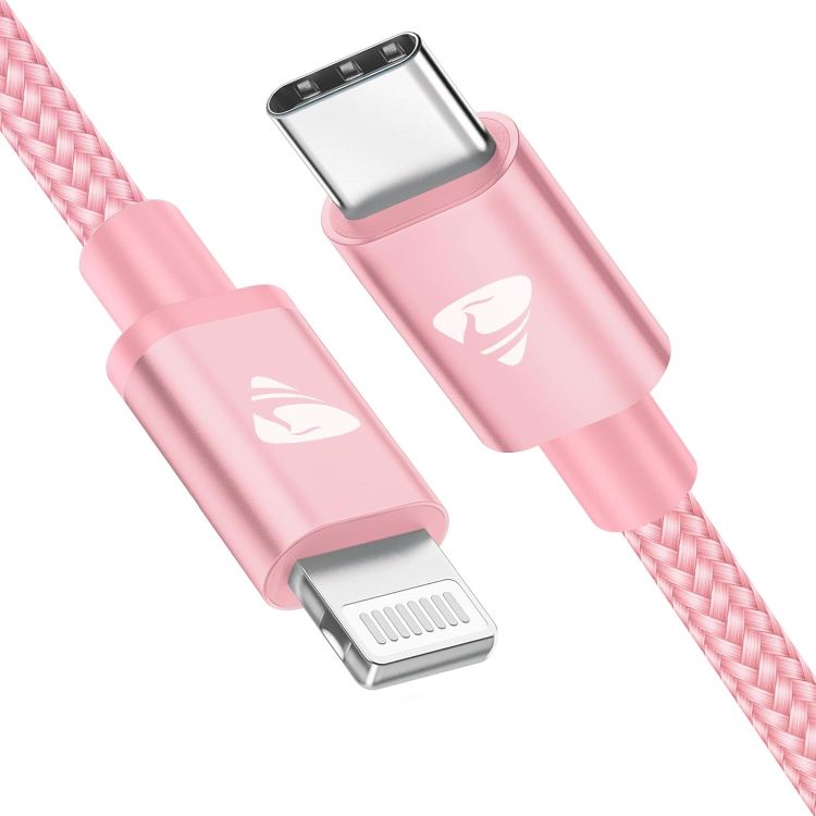 Picture of USB C to Lightning Cable 1M [Apple MFi Certified] iPhone Fast Charger Cable USB-C to Lightning Charging Cord for iPhone 13/11/12 PRO Max/12 Mini/11/11PRO/X/Max/XR/XS/8/8Plus/iPad, Grey