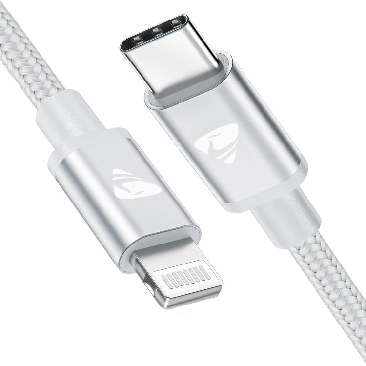 Picture of USB C to Lightning Cable 1M [Apple MFi Certified] iPhone Fast Charger Cable USB-C to Lightning Charging Cord for iPhone 13/11/12 PRO Max/12 Mini/11/11PRO/X/Max/XR/XS/8/8Plus/iPad, Grey
