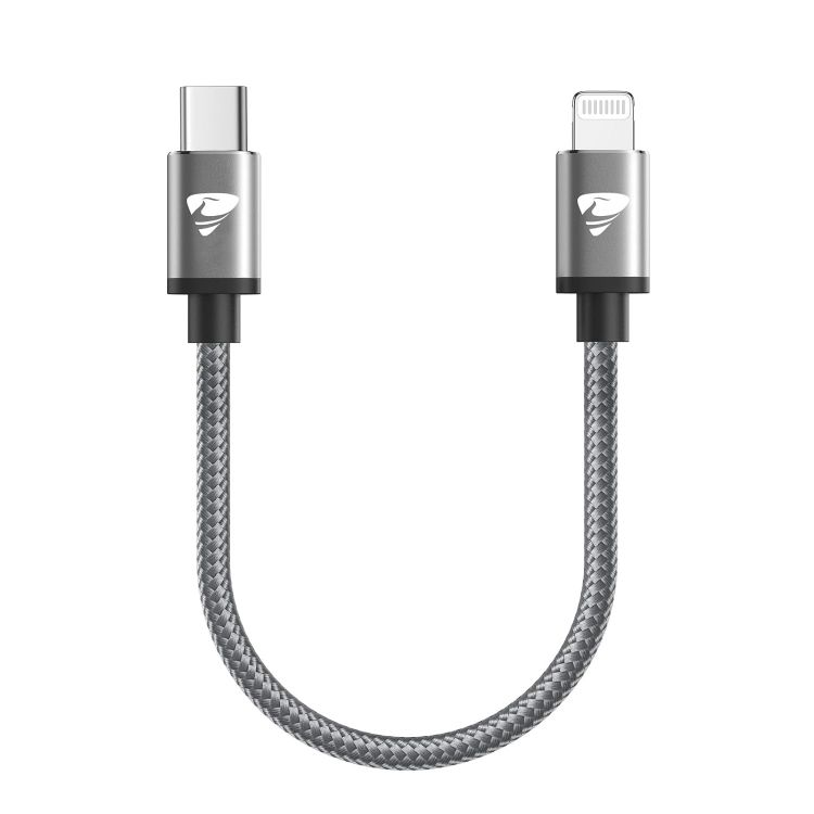 Picture of USB C to Lightning Cable 1M [Apple MFi Certified] iPhone Fast Charger Cable USB-C to Lightning Charging Cord for iPhone 13/11/12 PRO Max/12 Mini/11/11PRO/X/Max/XR/XS/8/8Plus/iPad, Grey