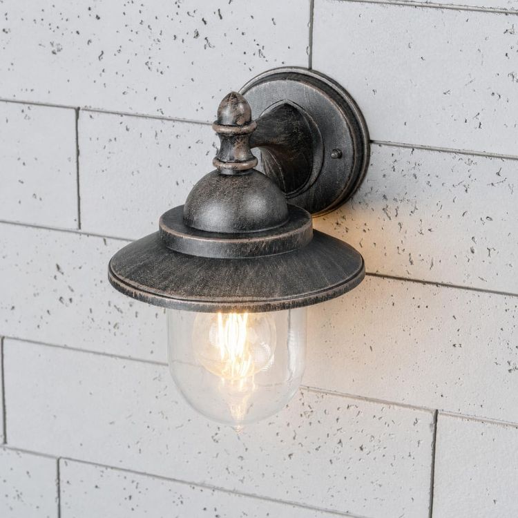 Picture of CGC Lighting Coach Lantern Outdoor Outside Wall Light Garden Porch Patio Garden Traditional Conservatory Door Shed Vintage Retro