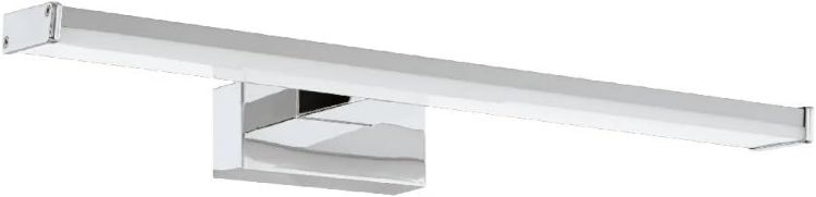 Picture of Britalia LED Chrome & Silver Bathroom Modern Picture & Mirror Wall Light | 40cm Wide | 900 Lumens | 4000k Neutral Cool White | IP44 Rated | Suitable for Outdoor Use | 25000 Hours Use 
