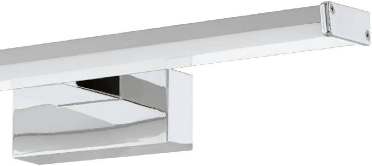 Picture of Britalia LED Chrome & Silver Bathroom Modern Picture & Mirror Wall Light | 40cm Wide | 900 Lumens | 4000k Neutral Cool White | IP44 Rated | Suitable for Outdoor Use | 25000 Hours Use 