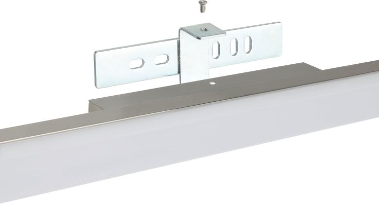 Picture of Eglo LED wall Light Torreta, Mirror Lamp | Bathroom wall light made of Metal and Glass, Bathroom Lamp in Matte Nickel, White, LED Damp Room Light neutral white, IP44, L