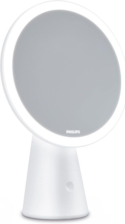 Picture of PHILIPS LED Mirror Desk Lamp [Cool to Warm White 3000-5000K - White] 4.5W Charge with USB. for Make Up and Beauty Lighting