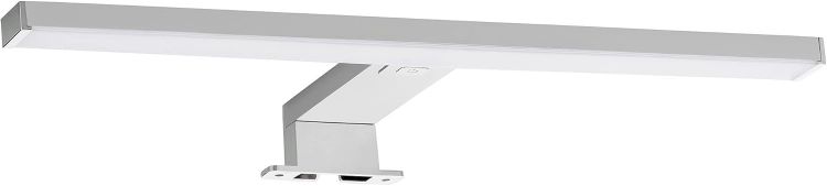 Picture of SEBSON® LED Bathroom Mirror Light with Switch 40cm - IP44 Neutral White 4000K 8W 800lm - Mirror Cabinet Lighting - LED Makeup Light - 400x133x38mm [Energy Class F]