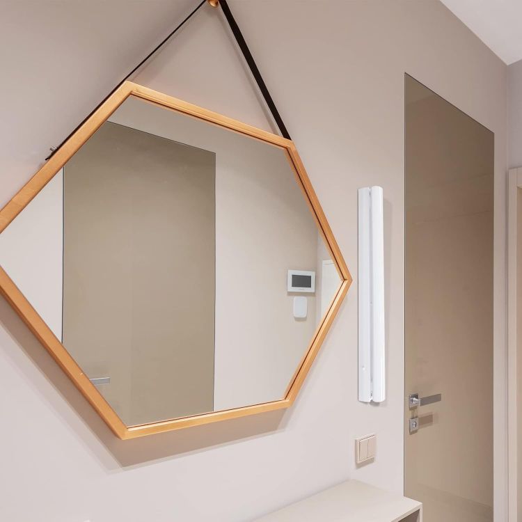 Picture of LED Bathroom Wall Lamp Above Mirror Light 8W, White Under Kitchen Cabinet Lights 513MM, with Replaceable S14S 700Lm LED Tube Light Bulb, Make-up Mirror Light Neutral White Lighting 4000K Not Dimmable