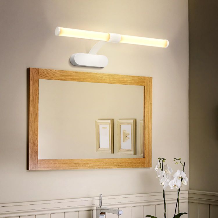 Picture of Aigostar 8W Bathroom Vanity Lighting Fixtures 950LM 60CM 4000K | IP44 Waterproof Bathroom Mirror Wall Light, Cabinet Picture Wall Light for Bedroom, LED Makeup Shaver Lamp