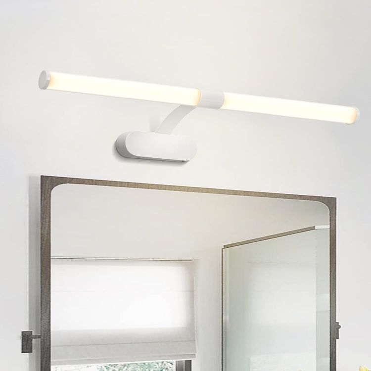 Picture of Aigostar 8W Bathroom Vanity Lighting Fixtures 950LM 60CM 4000K | IP44 Waterproof Bathroom Mirror Wall Light, Cabinet Picture Wall Light for Bedroom, LED Makeup Shaver Lamp