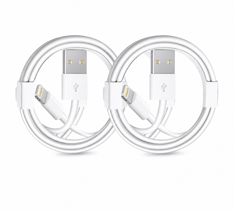 Picture of  CE Charger Plug & Data Cable for Apple iPhone 5/6/7/8/X/XR/11/12/SE