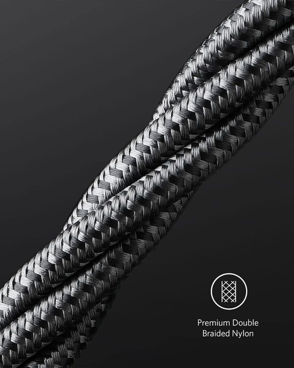 Picture of Anker 333 USB C to USB C Charging Cable, (3.3ft/1m 100W, 2-Pack), Fast Charging Power Suitable for iPhone 17/16/15, iPad Pro, Samsung Galaxy, MacBook Pro,and More