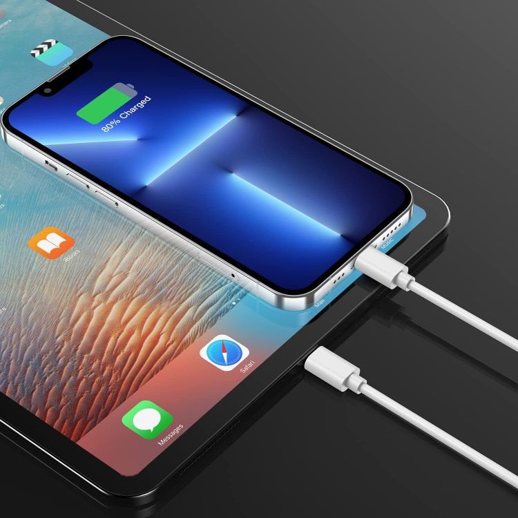 Picture of 2Pack 1M iPhone Charger Cable[Apple MFi Certified] USB to Lightning Cable | USB iphone Charging Cord for iPhone 14/14Pro/14Pro Max/13/12/11 Pro Max XS XR X 8 7 6 Plus 5, iPad and iPod