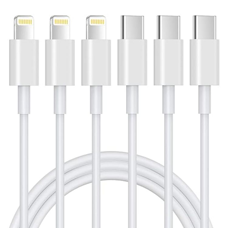 Picture of USB C to Lightning Cable 1M [Apple MFi Certified] iPhone Fast Charger Cable USB-C Charging Cord for iPhone 13/12/12 PRO Max/12 Mini/11/11PRO/XS/Max/XR/X/8/8Plus/iPad