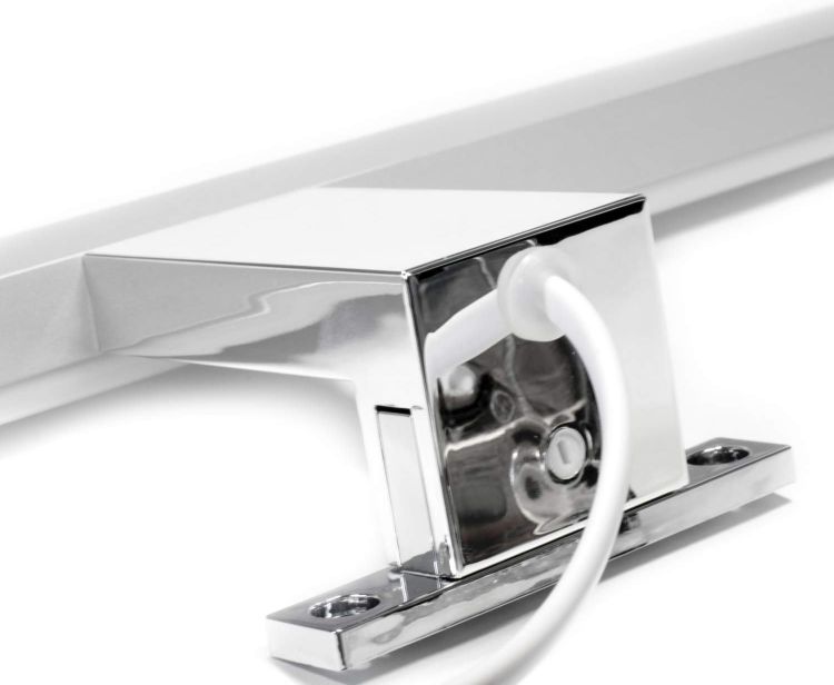 Picture of LIGHTWORLD24 Welt der Lichter LED Mirror Light I Bathroom Light I Makeup Light I Bathroom I Surface Light I Cabinet Lighting I Clamp Light I Neutral White I 230V I 550LM I IP44 I 30cm I 5W | Make-up light, surface-mounted light, clamp light, 550 lm, 5 W, IP44, 230 V