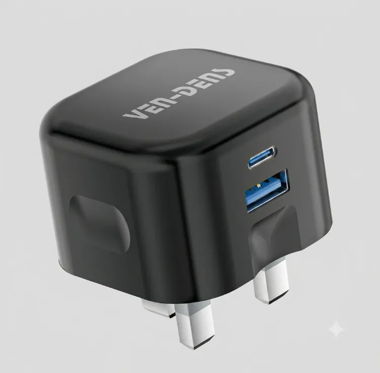 Picture of 4 in 1 Multi Charging Cable & 20w Dual Port Adapter For iPhone & Samsung Android