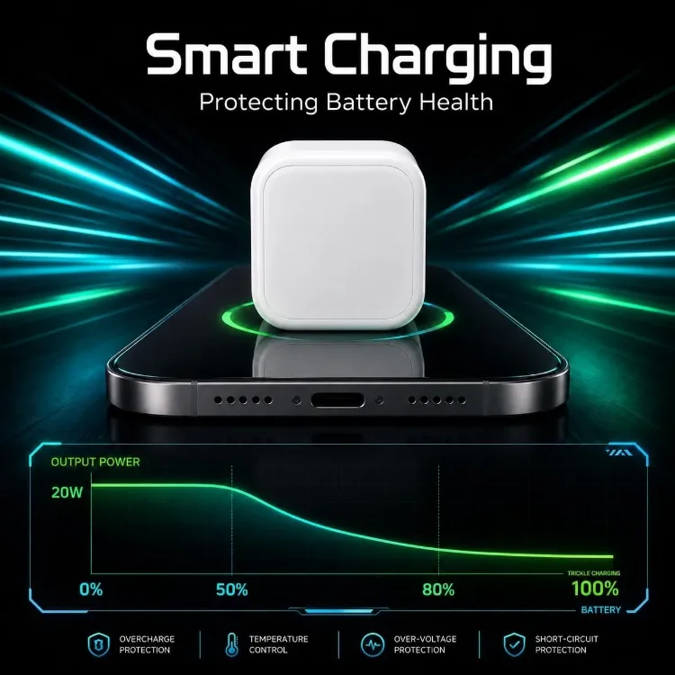 Picture of USB C charger for iphone 17 16 15 charger 20w Fast charger and cable Fast Charge