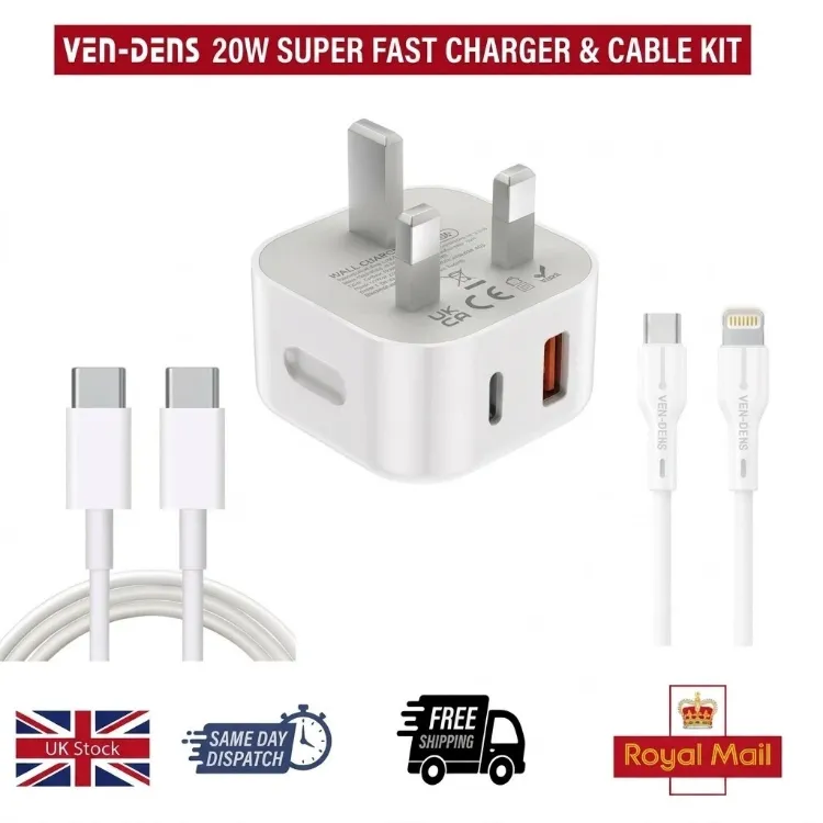 Picture of USB C charger for iphone 17 16 15 charger 20w Fast charger and cable Fast Charge