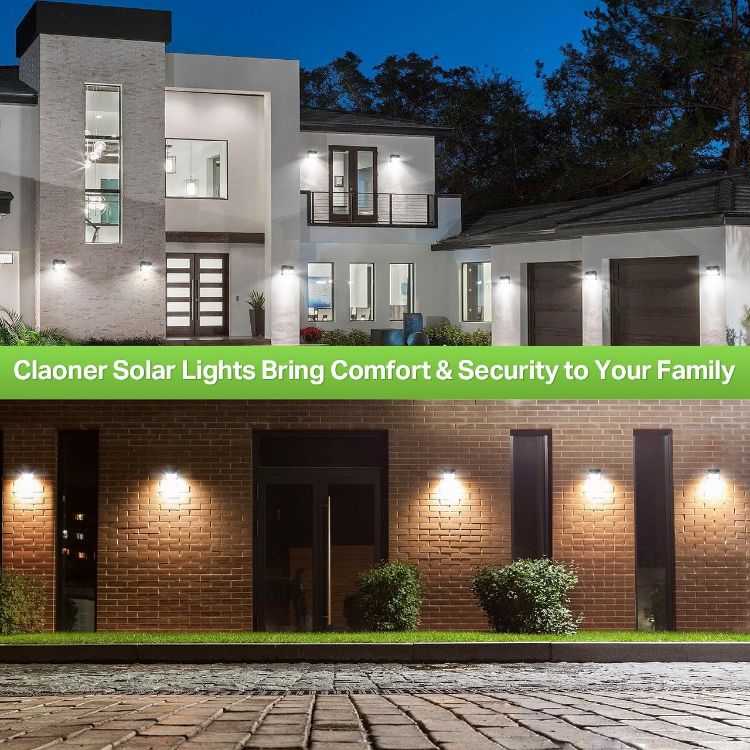 Picture of Solar Lights Outdoor, Super Bright 126LED Solar Security Lights PIR Motion Sensor with 3 Lighting Modes, 270° Lighting Angle, Wireless IP65 Waterproof Wall Lights for Outside (4 Pack)