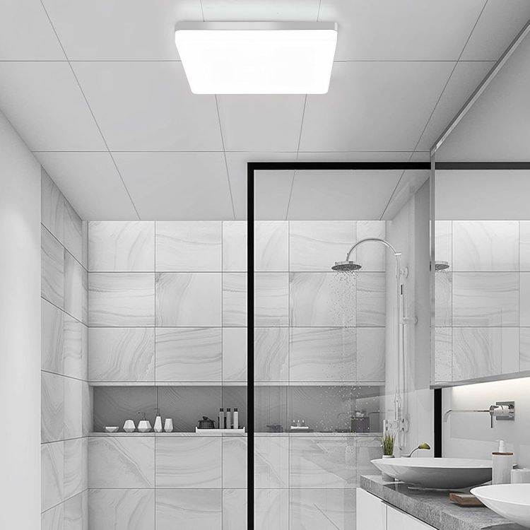 Premium Square LED Ceiling Light – Cool White 6500K Indoor Use