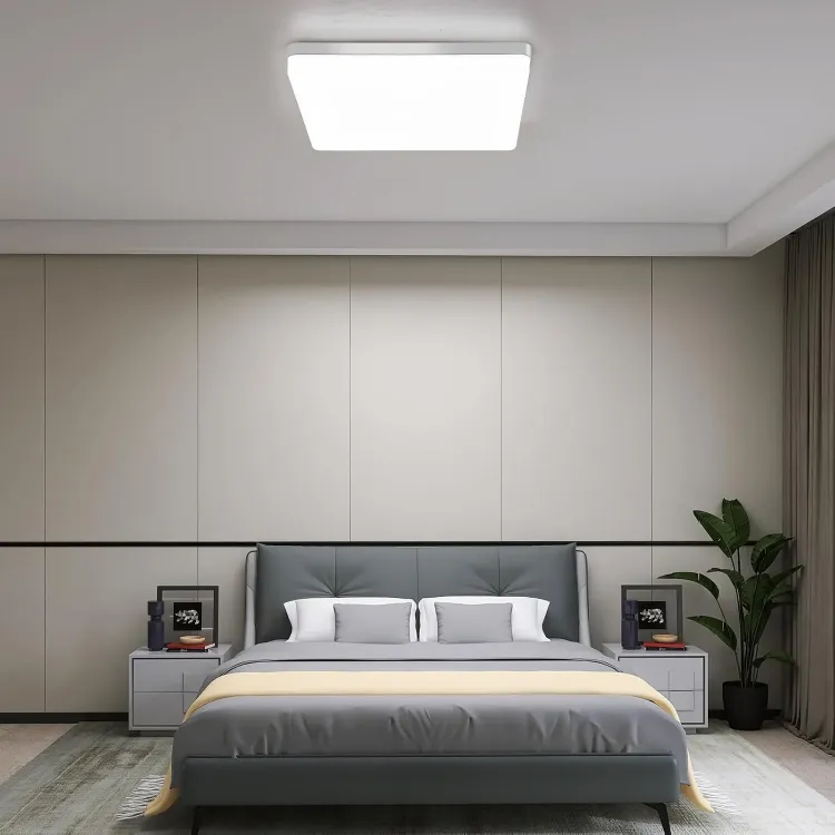 Picture of 48W LED Square Ceiling Light 30x30cm White Flush Mount - Give a New Look To Your Room - Make a Dull Room Feel Fresh