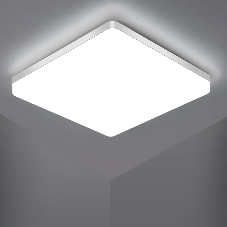 Picture of 48W LED Square Ceiling Light 30x30cm White Flush Mount - Give a New Look To Your Room - Make a Dull Room Feel Fresh