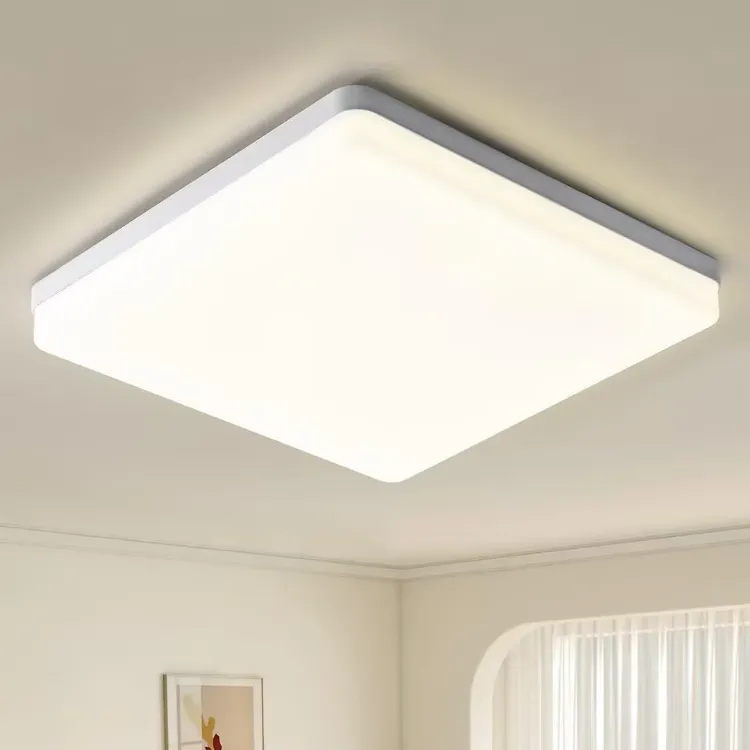 Picture of 48W LED Square Ceiling Light 30x30cm White Flush Mount - Give a New Look To Your Room - Make a Dull Room Feel Fresh